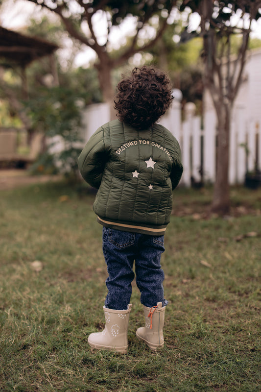 The Waterproof Bomber Embroidered Jacket