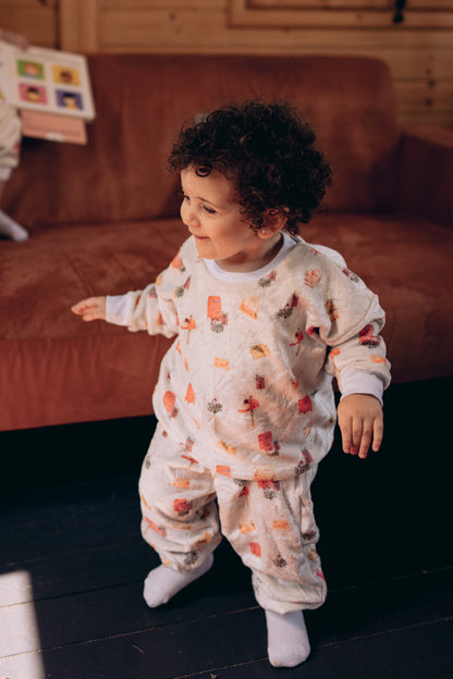 Fleece Pajama Set