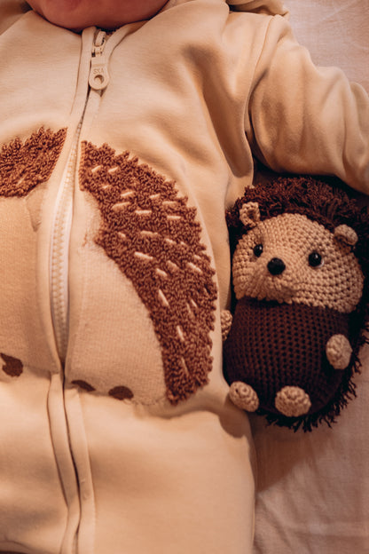 The Hedgehog Embroidered Jumpsuit