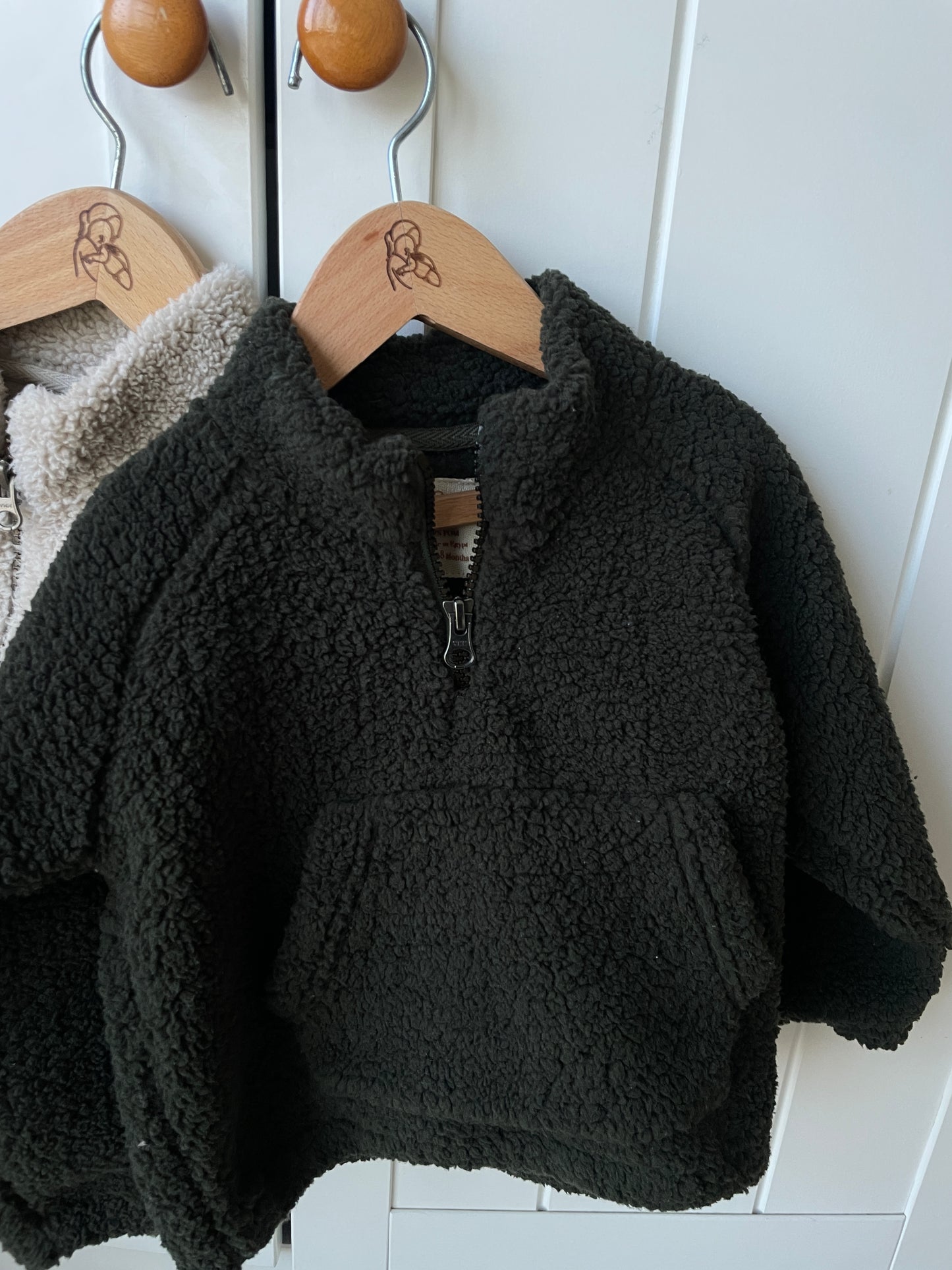 The Fur Quarter Zip Sweater