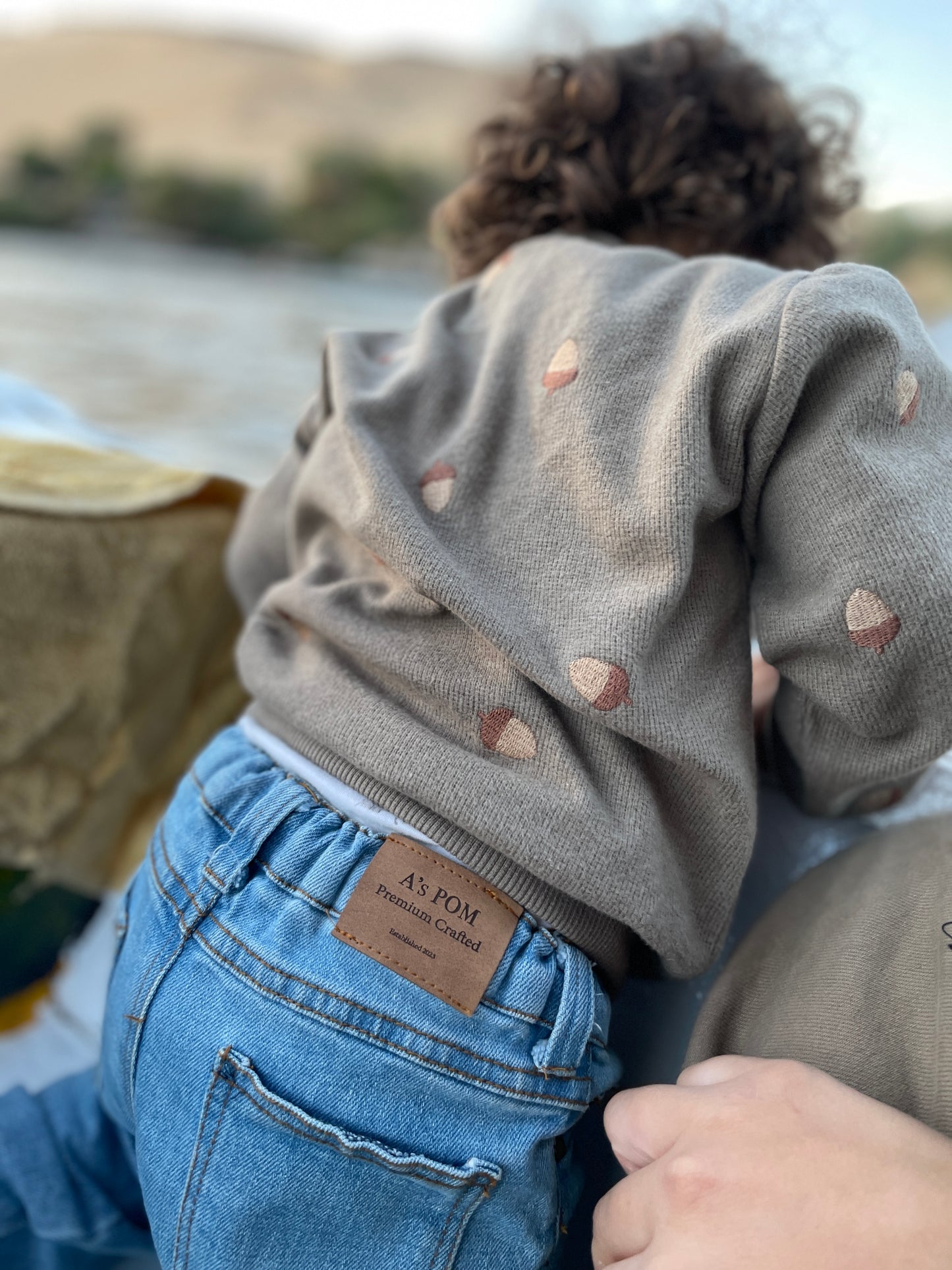 The Acorn Embroidered Pullover