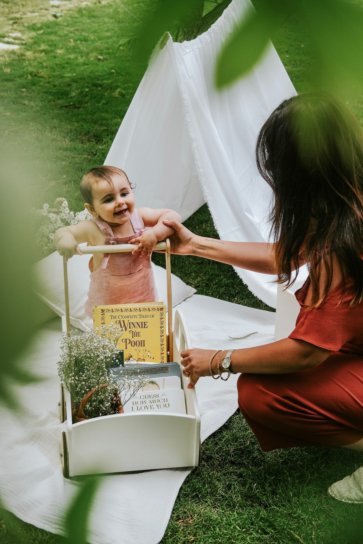 The Linen Knotted Romper